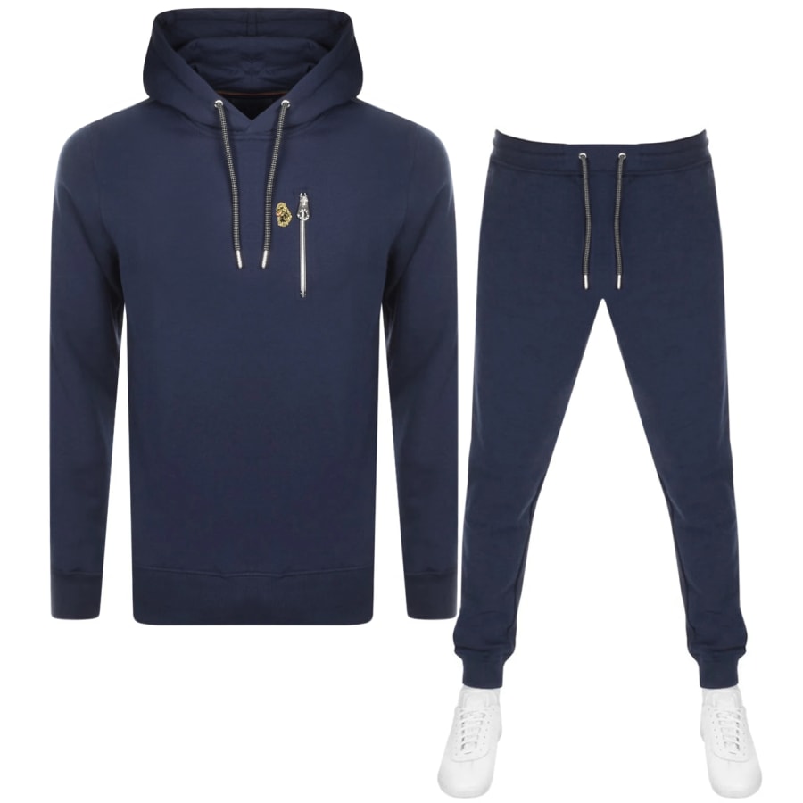 navy ralph tracksuit